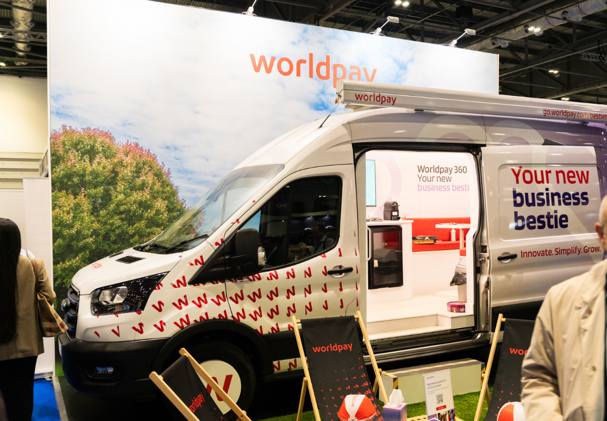 Interactive stand at The Business Show 2025