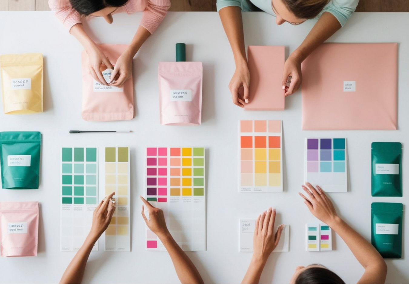 Consistent branding for brand identity for small busineses