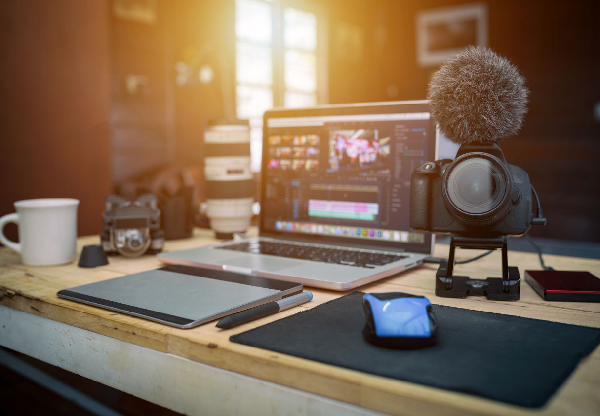 Content creation set up