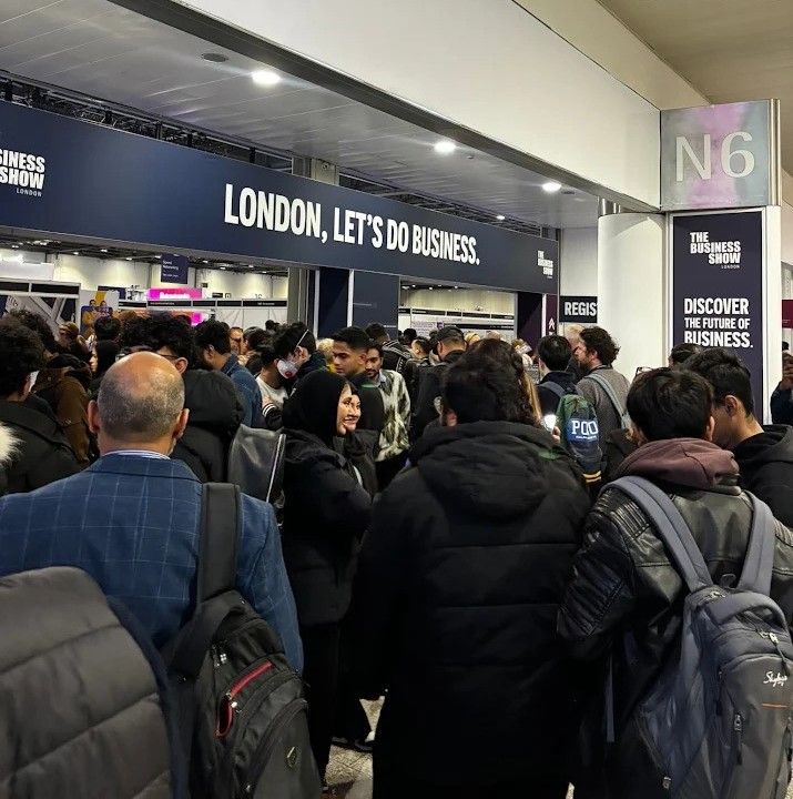 Show entrance for The Business Show 2025