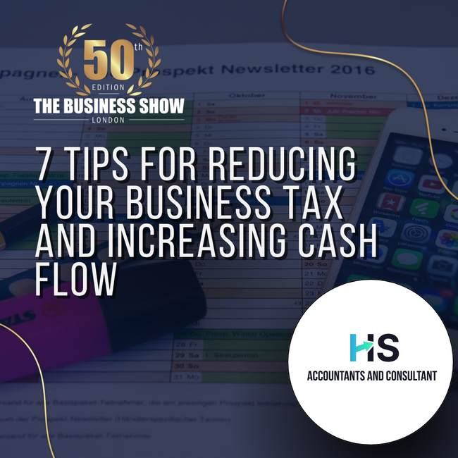 7 Tips for Reducing Your Business Tax and Increasing Cash Flow