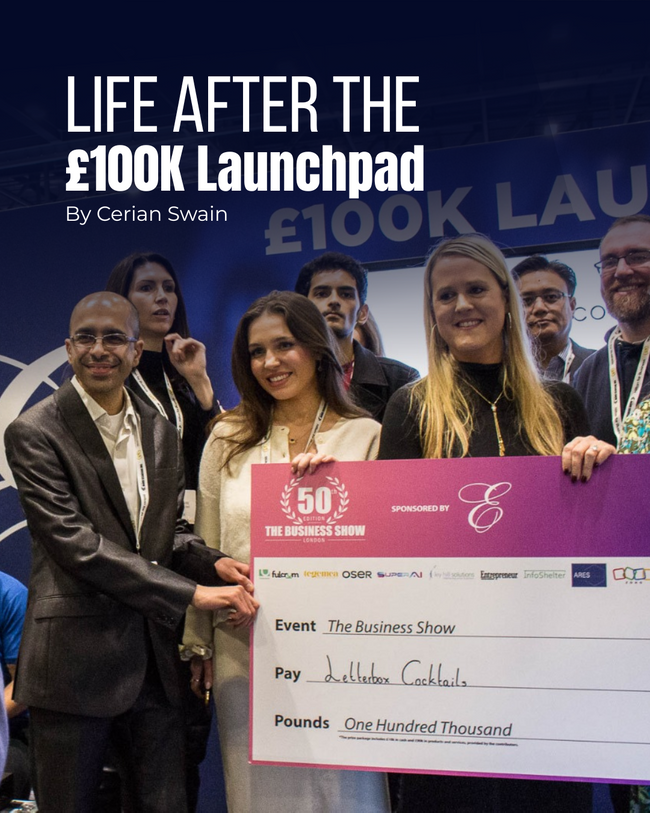 Life After the £100K Launchpad: How Letterbox Cocktails is Raising the Bar