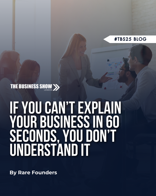 If You Can't Explain Your Business in 60 Seconds, You Don't Understand It
