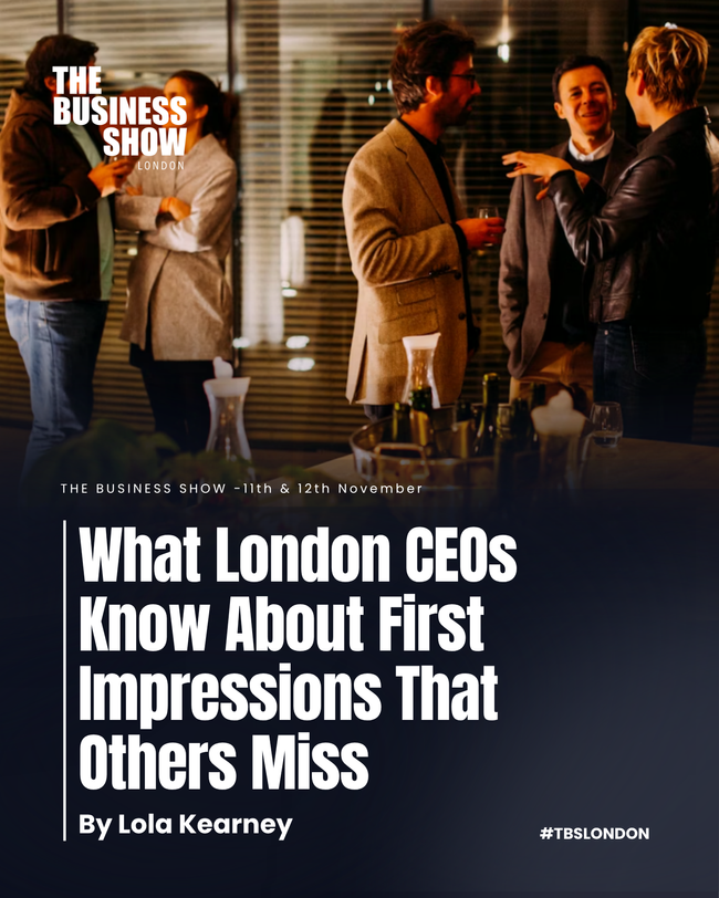 What London CEOs Know About First Impressions That Others Miss