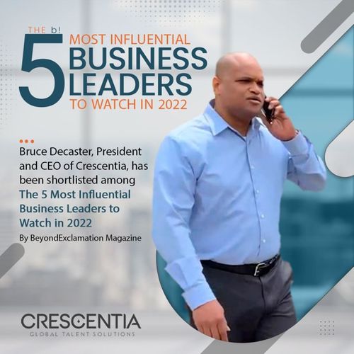 Founder and CEO, Bruce Decaster, has been shortlisted among the 