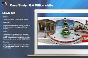 LEGO 3D VIRTUAL EXPERINCE GAINED 6.4 MILLION VISITORS IN 7WEEKS