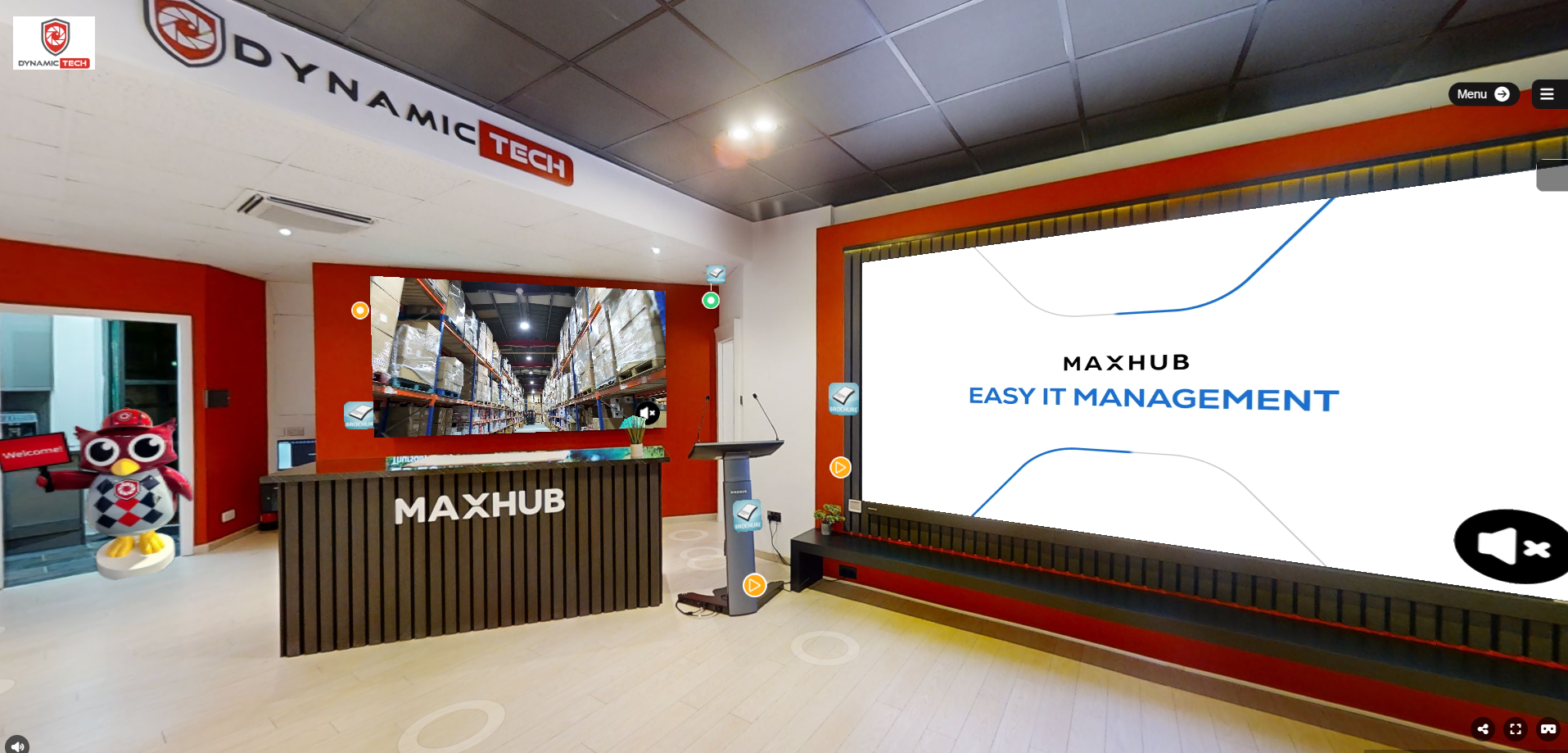 DYNAMIC TECH PARTNERED WITH VU3D