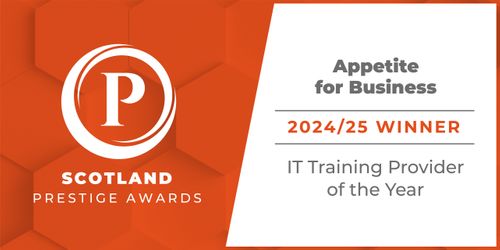 Appetite Wins  IT Training Provider of the Year for Second Year