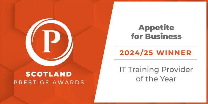 Appetite Wins  IT Training Provider of the Year for Second Year