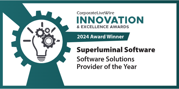 Superluminal Software - double award winning again 23/24
