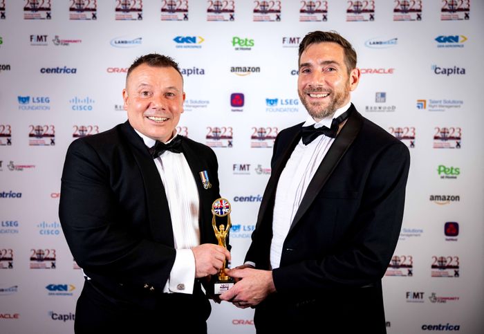 Carma Celebrates winning 2023 Soldiering On Awards