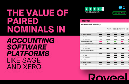 The value of Paired Nominals in Accounting Software Platforms like Sage and Xero