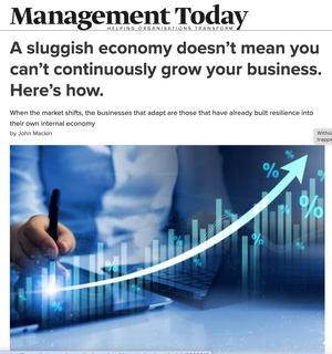 A sluggish economy doesn't mean you can't continuously grow your business. Here's how.