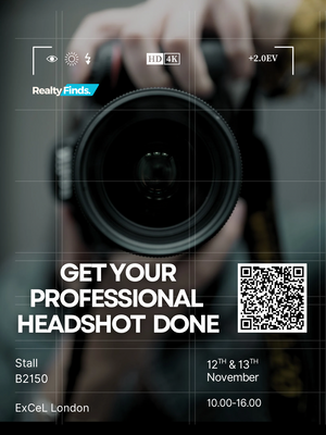 Book Your Professional Headshot with Us on the 12th and 13th November