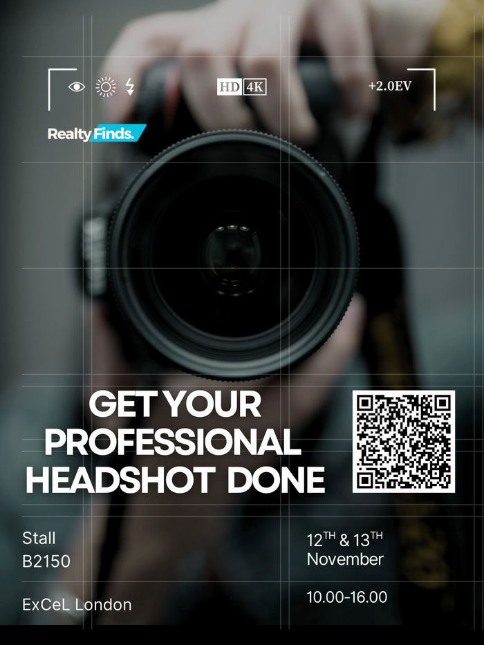 Book Your Professional Headshot with Us on the 12th and 13th November