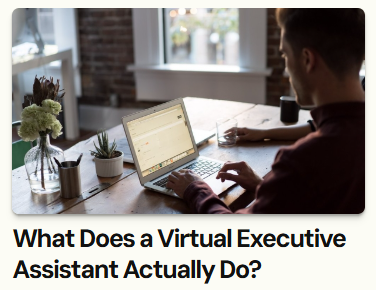 What Does a Virtual Executive Assistant Actually Do?