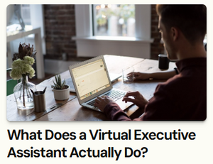 What Does a Virtual Executive Assistant Actually Do?