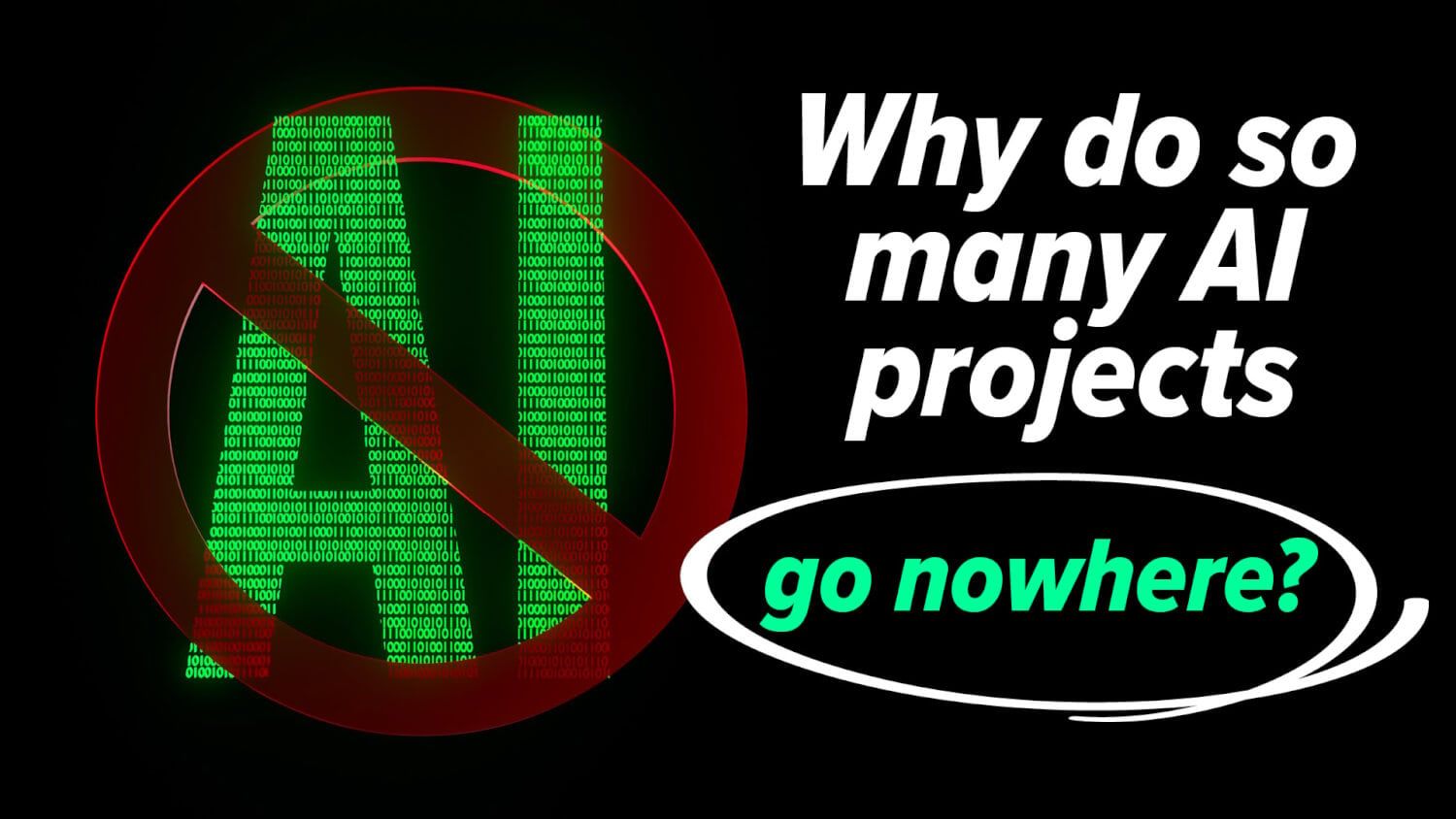 How to stop AI projects stalling