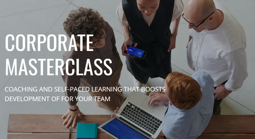 Masterclass courses - Coaching and self-paced learning