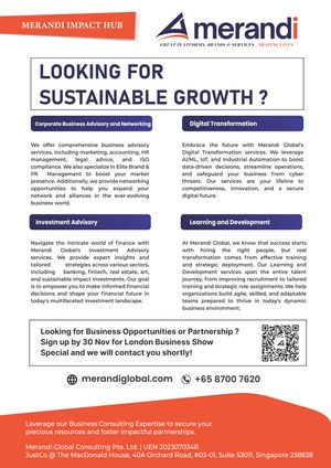 Merandi - London Business Show Collaboration / Partnership Special