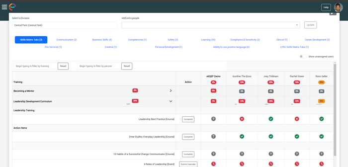 eSQEP Competency Management Solution