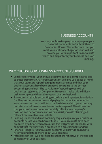 Business Accounts
