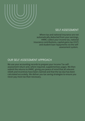 Self Assessment