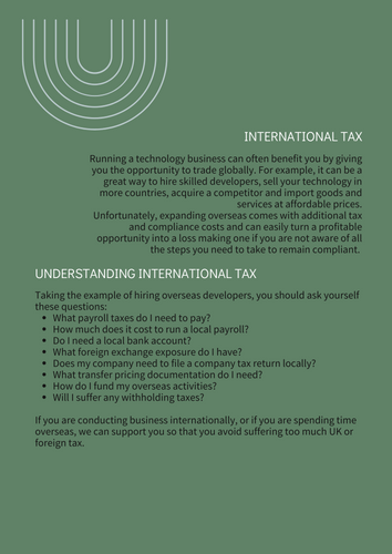 International Tax