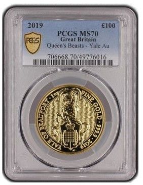 Graded Gold Bullion coins