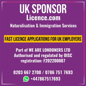 UK Sponsor Licence