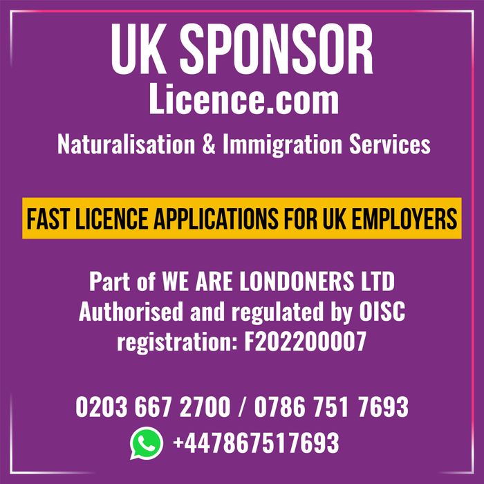 UK Sponsor Licence