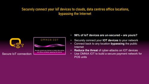 OMNIA IoT: IoT Connectivity with Defence-Grade Security Beyond the Public Internet