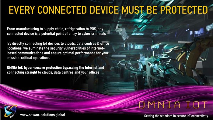 OMNIA IoT: IoT Connectivity with Defence-Grade Security Beyond the Public Internet