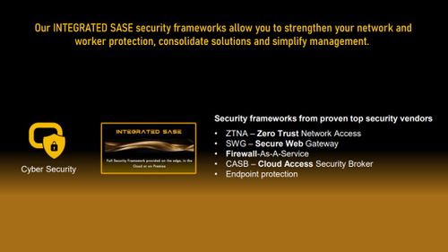 INTEGRATED SASE: protect your business, your teams and your data
