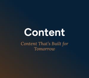 Content Marketing