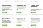 Overseas Business Support talent in the Philippines