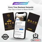 Multi Review Card with NFC QR Code