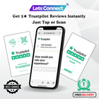 Trustpilot Review Card with NFC & QR code