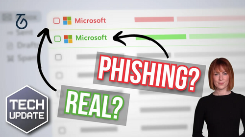 Beware Is that Microsoft or a phishing attempt