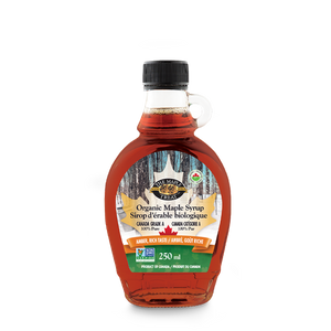 Organic Maple Syrup Grade A, Amber Colour, Rich Taste