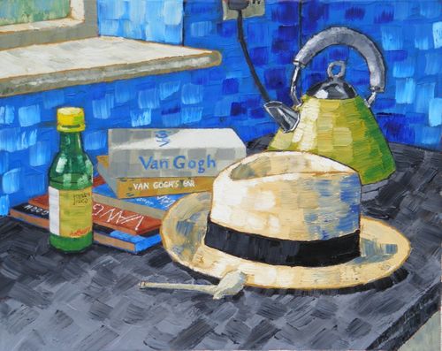 Still Life With Straw Hat 2017