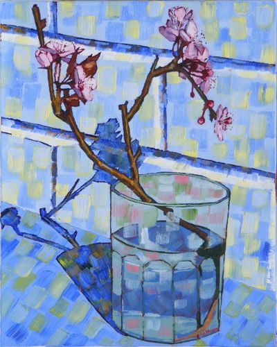 Blossoming Branch in a Glass 2017