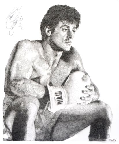 Stallone as Rocky