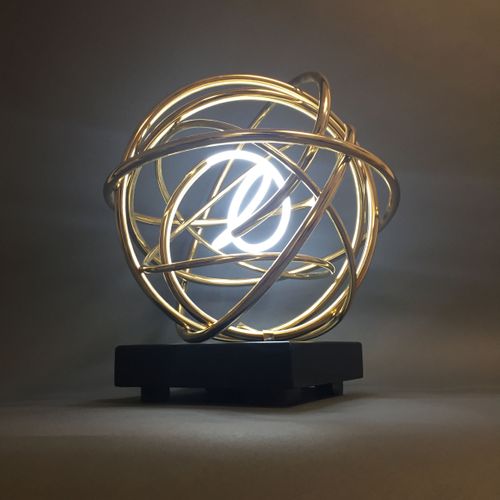 Gold Neon Orb