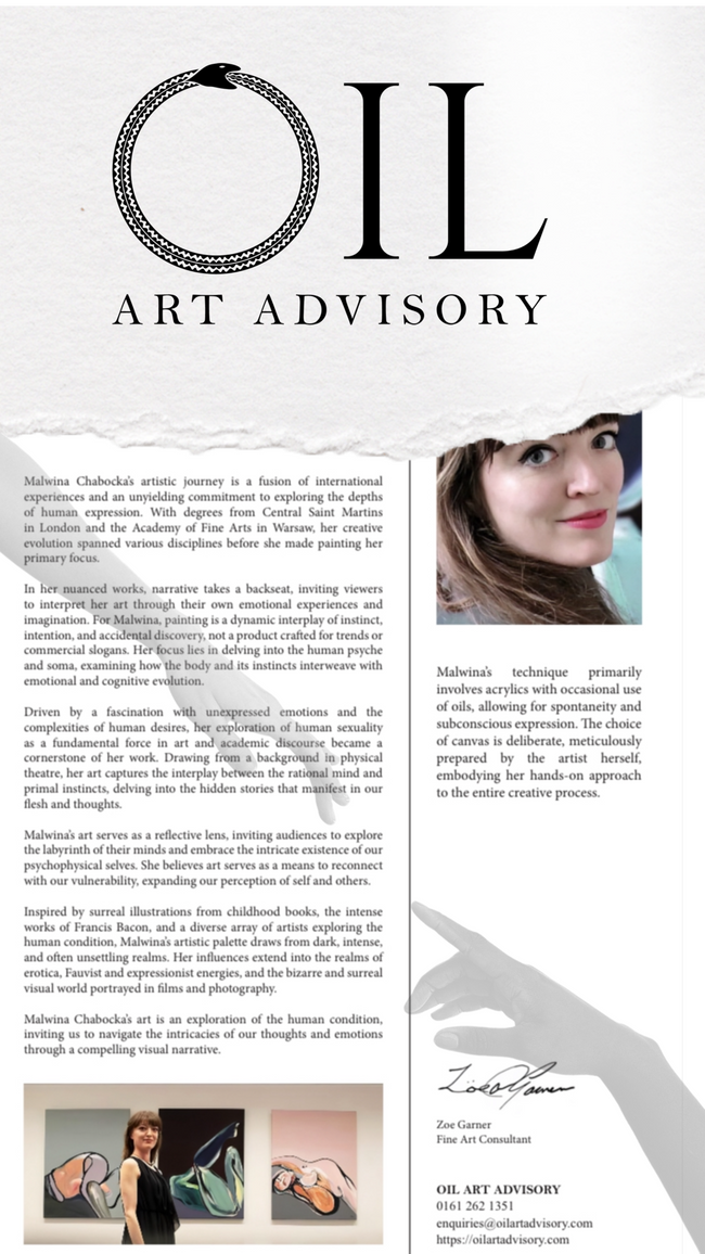 Oil Art Advisory  - Meet the Artist