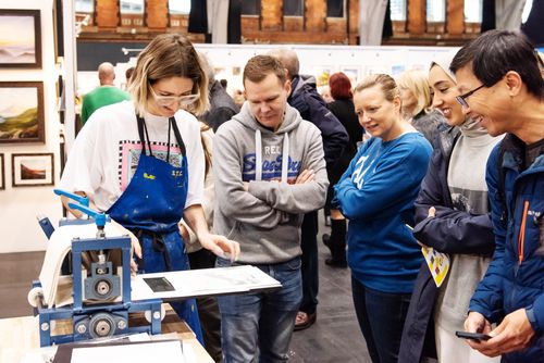 Screenprinting Demonstration