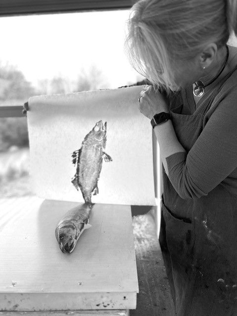 GYOTAKU Demo with Jane Evans