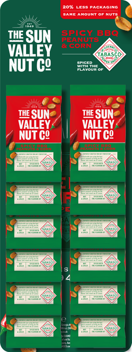 Spicy BBQ Peanuts & Corn W/TABASCO® Brand Seasoning