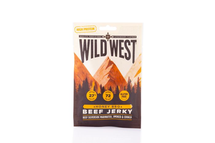Wild West Beef Jerky with Honey-BBQ