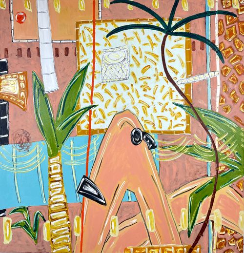 Everything settles in the calm morning